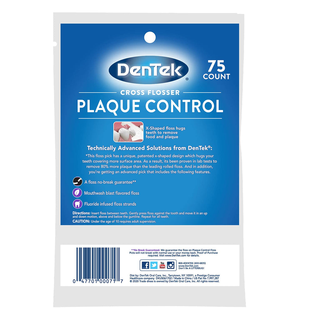 DenTek lifestyle en baño, uso tras las comidas para mejor higiene