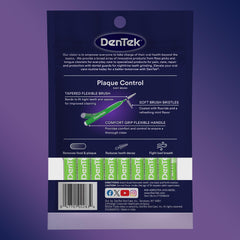 DenTek estuche de viaje con cepillos listos para higiene interdental fuera de casa