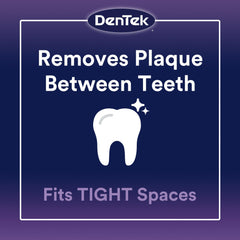 DenTek mango antideslizante para mayor control y comodidad durante la limpieza interdental
