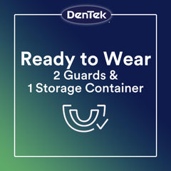 DenTek textura del material sin BPA para comodidad prolongada