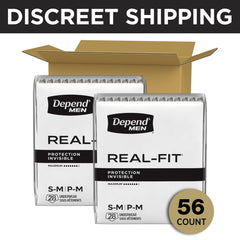 Depend Real Fit primer plano del tejido premium que aporta comodidad