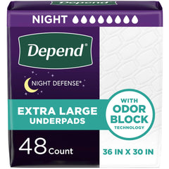 Depend protector frontal en empaque mostrando cantidad y beneficio protección