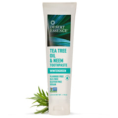 Desert Essence close-up de la textura para ver limpieza y suavidad