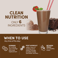 Designer Wellness textura del polvo fino y color chocolate para mezclar