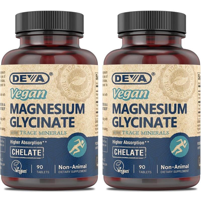 DEVA envase frontal del suplemento mostrando marca y dosis