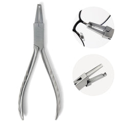 Dhoptical alicate frontal mostrando forma y agarre preciso