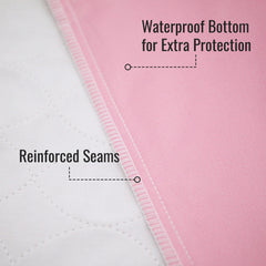 DMI protector en cama en uso demostrando barrera impermeable