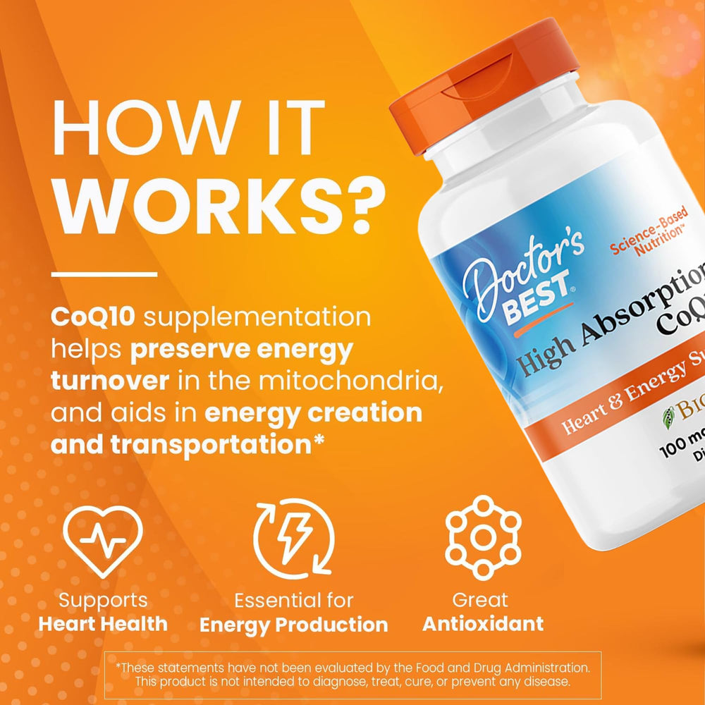 Doctor's BEST aceite interior del softgel que sugiere absorción mejorada
