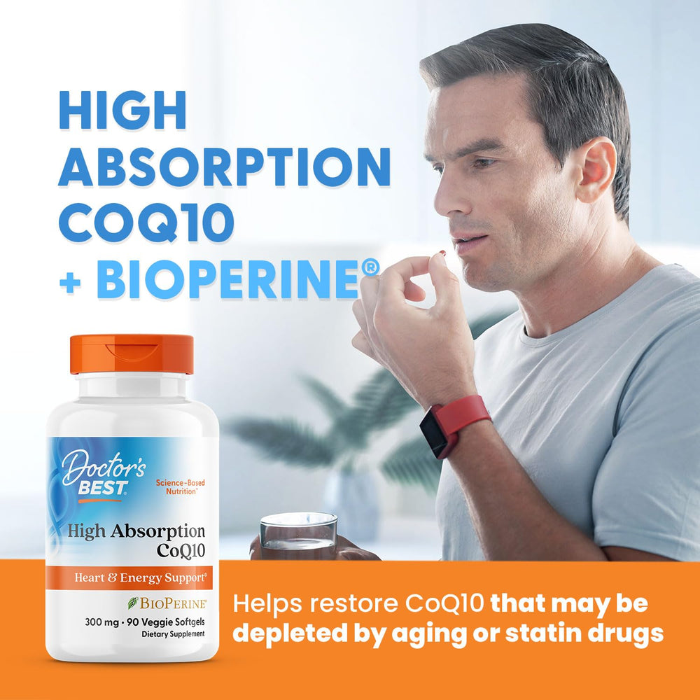 Doctor's BEST etiqueta con lista de ingredientes y BioPerine para mayor biodisponibilidad
