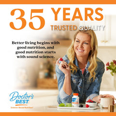 Doctor's BEST etiqueta nutricional detallada con información de metilcobalamina