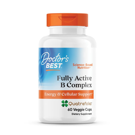 Doctor's BEST frente del envase mostrando la etiqueta y beneficios visibles