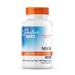 Doctor's BEST frontal del envase mostrando cápsulas y beneficio de pureza
