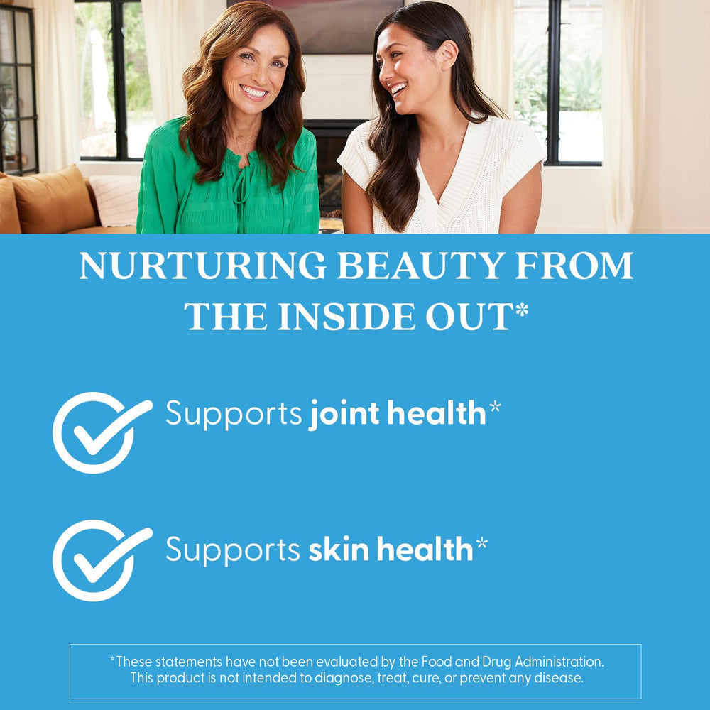 Daily-use Doctor's Best capsules for flexible movement and skin hydration.