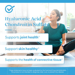 Ingredients panel of Doctor's Best product showing low molecular weight hyaluronic acid components.