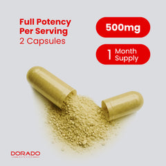 DORADO NUTRITION ingredientes crudos ilustrando origen y beneficio de pureza
