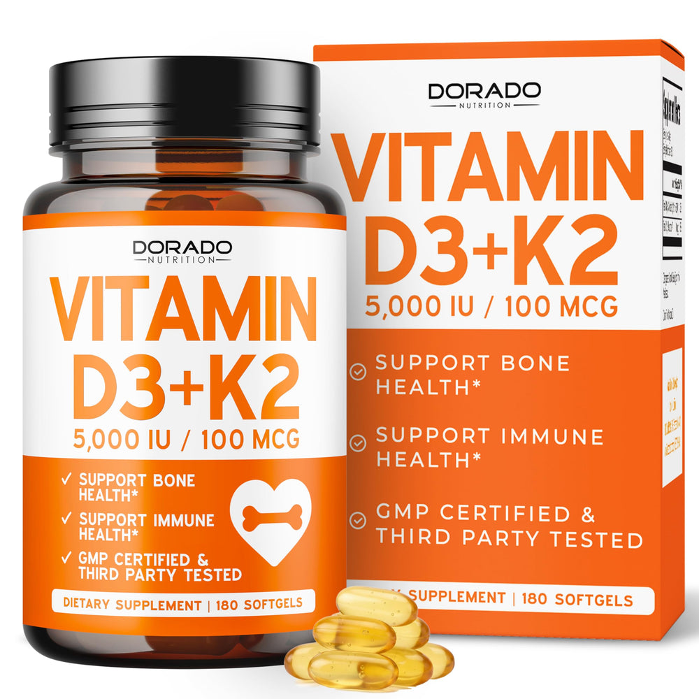 DORADO NUTRITION frasco frontal mostrando etiqueta clara y ventajas