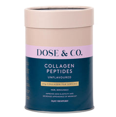 DOSE & CO Pure Collagen Peptides en bote para elasticidad de la piel