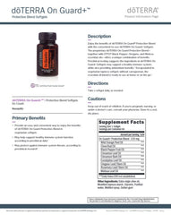 doTERRA On Guard+ dentro de bolso listo para llevar y usar fuera