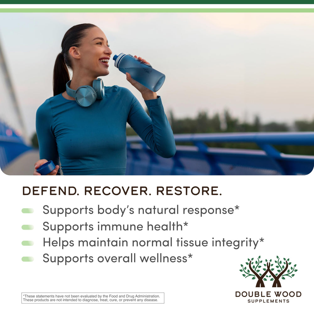 Double Wood SPM Max, etiqueta del producto con información de SPM para decisiones informadas.