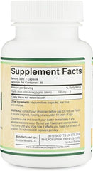 Cápsulas de Fisetina Double Wood; versión vegetariana y sin gluten.