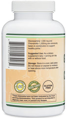 Double Wood dog-use guidance shows tablets suitable for canine joint care