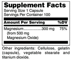 Douglas Laboratories Magnesium Oxide capsules ready for daily supplementation