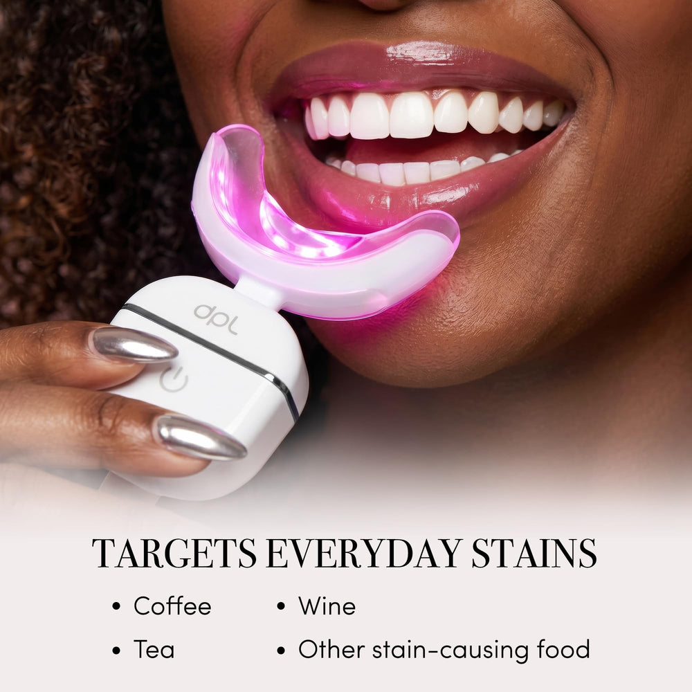 dpl luces encendidas cerca mostrando modos rojo azul infrarrojo para rutina
