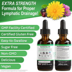DR. BO empaque lateral con sello USDA orgánico para calidad certificada