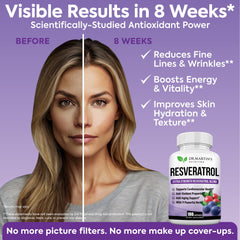 DR. MARTIN'S NUTRITION etiqueta con ingredientes y tabla nutricional visible