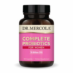 Dr. Mercola frente del envase mostrando marca y uso
