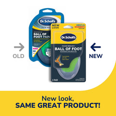 Dr. Scholl's detalle de la textura del cojín que absorbe impactos