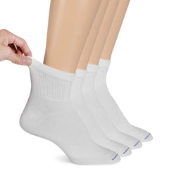 Dr. Scholl's frente del empaque mostrando 4 pares y beneficio confort