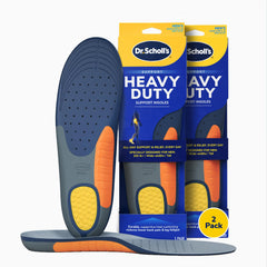 Dr. Scholl's frontal del empaque mostrando par y beneficios