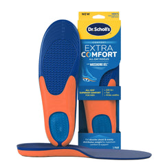 Dr. Scholl's vista frontal de las plantillas para confort todo el día