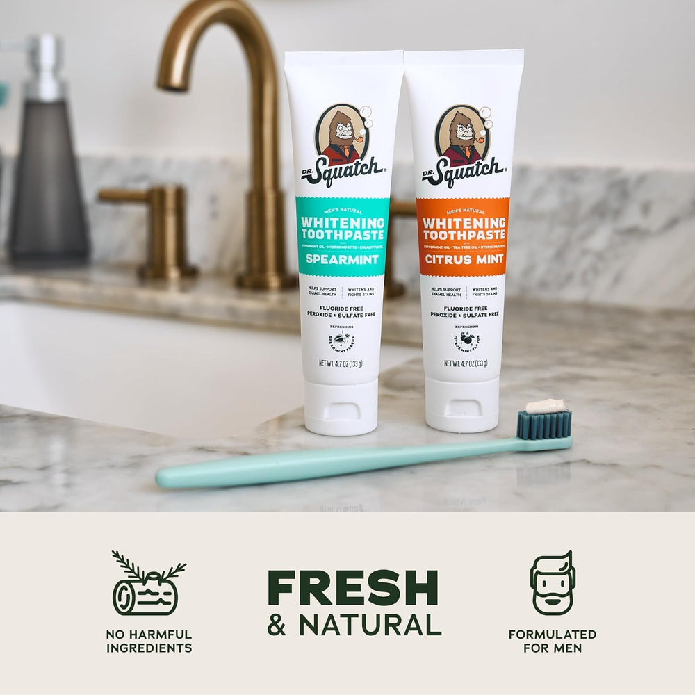 Dr. Squatch tubo Spearmint detallado para limpieza nocturna calmante