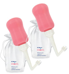 Dr. Talbot's peri bottle frente mostrando diseño ergonómico y fácil agarre