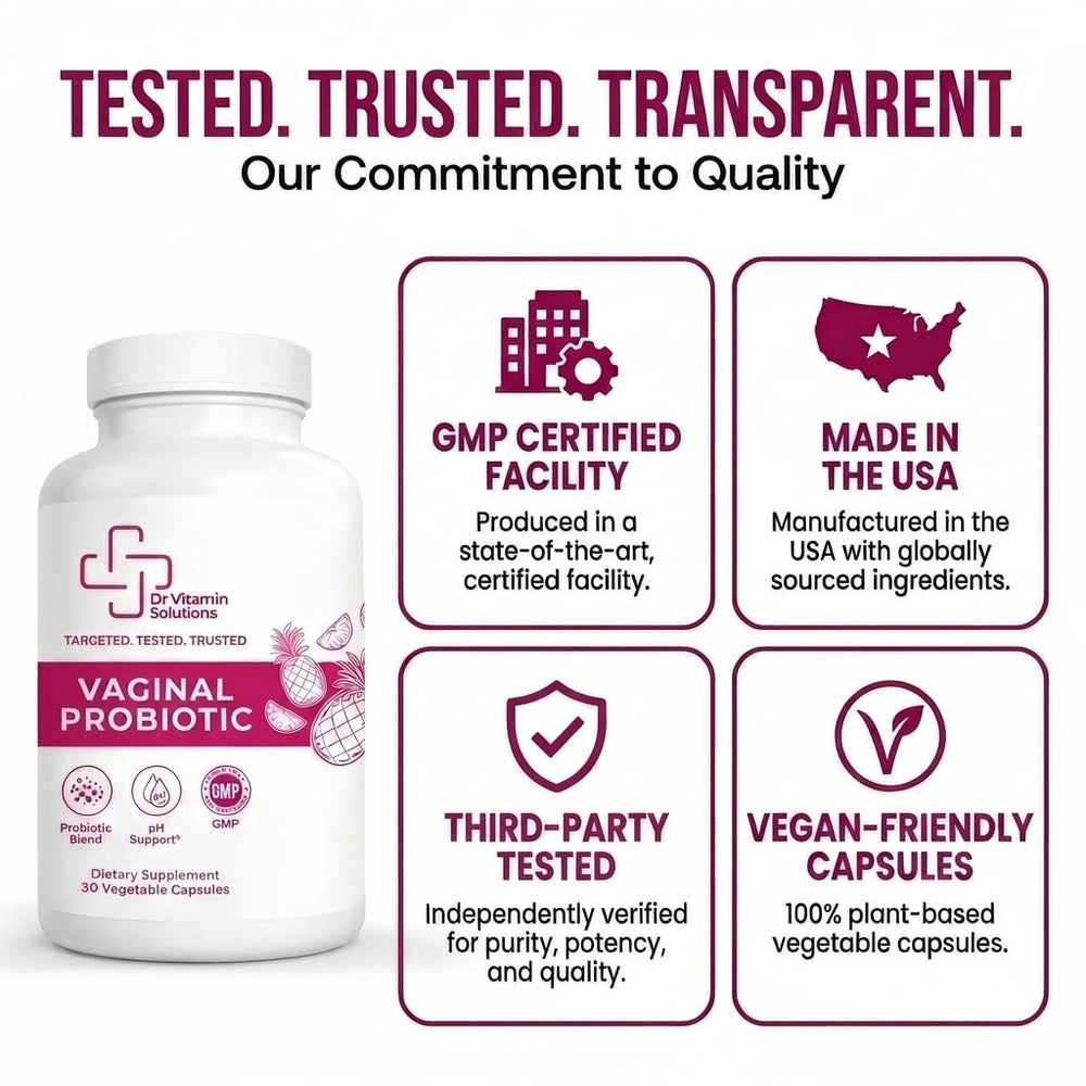 DR VITAMIN SOLUTIONS varias cápsulas sobre mesa, convenientemente presentadas