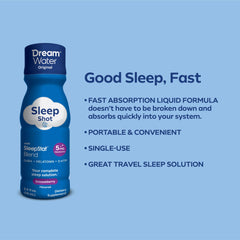 Dream Water pack de 24 unidades ideal para abastecer viajes frecuentes