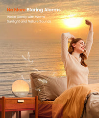Dreamegg Sunrise 1 supports customizable sleep routines for better evenings.