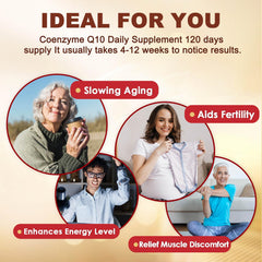 DRFOSTER CoQ10 antioxidante con Vitamina E para protección celular