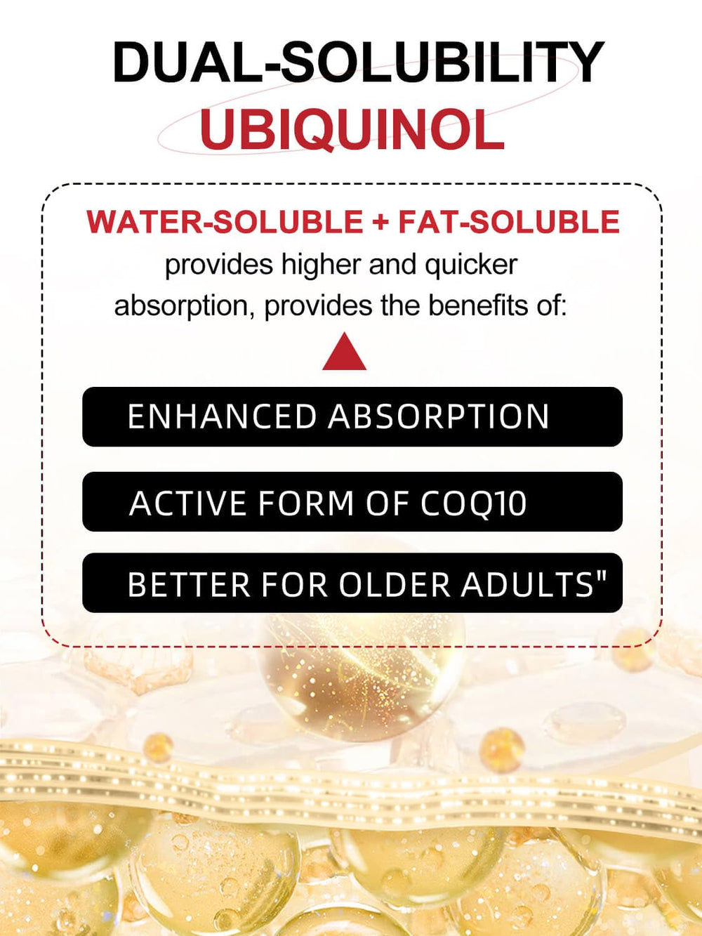 DRFOSTER CoQ10 pruebas de terceros y CGMP para calidad.