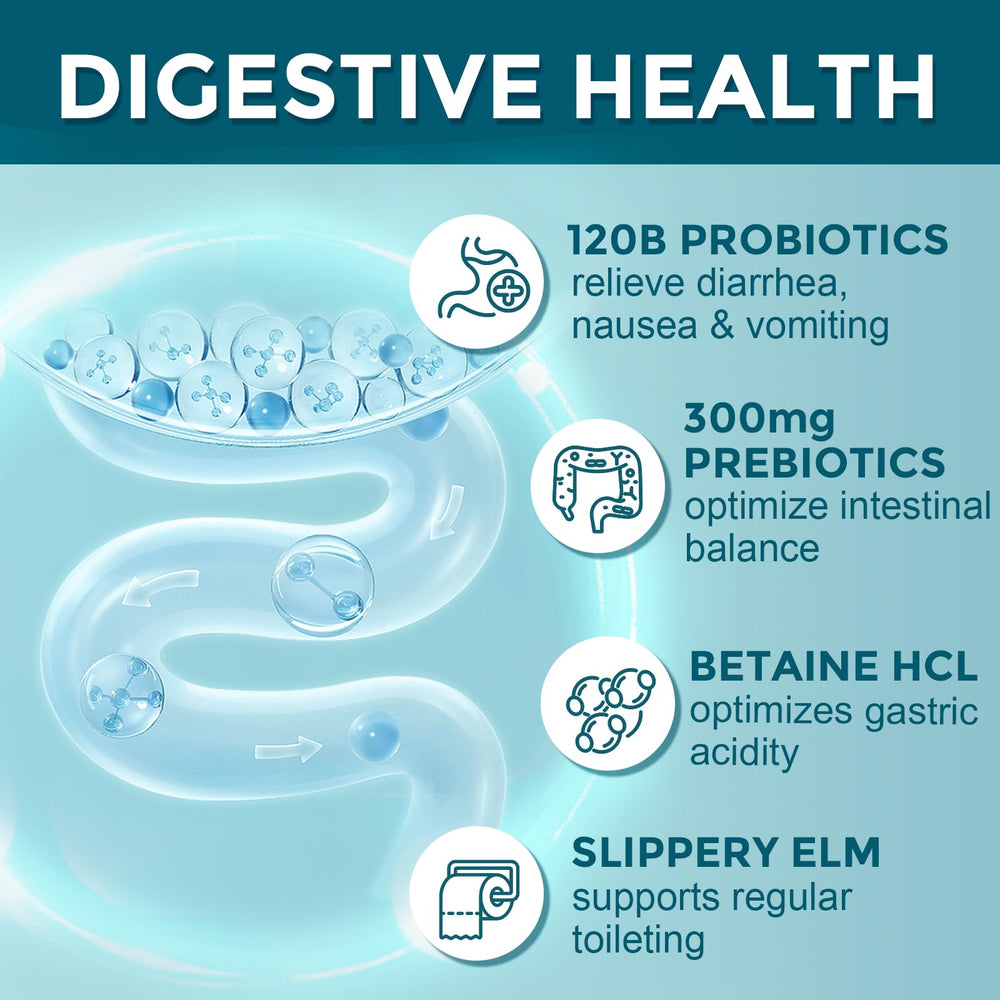 DRFOSTER prebióticos triple fuente para flora intestinal