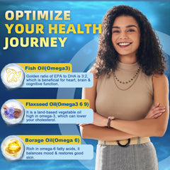 DRFOSTER Omega 3-6-9: etiqueta frontal, identificación clara de ingredientes