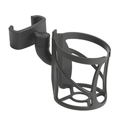 Drive Medical Nitro portavasos junto a una mano para mostrar escala y ajuste