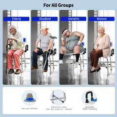Drseats silla colocada en bañera demostrando uso real seguro