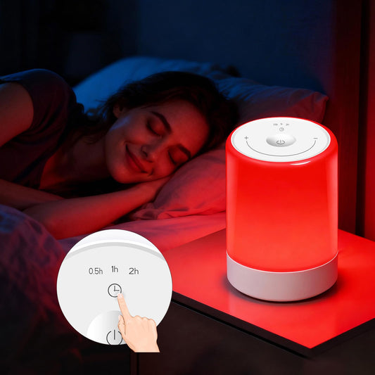 DSJGB vista frontal de la lámpara mostrando diseño y luz relajante