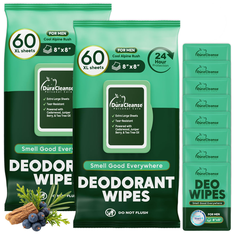 Dura Cleanse detalle de textura de la toallita que muestra grosor y durabilidad al limpiarse