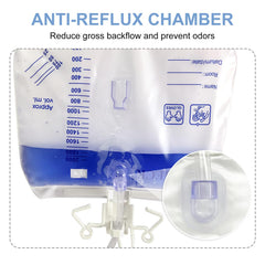 DWCHECK tubo de 48 pulgadas flexible que evita obstrucciones