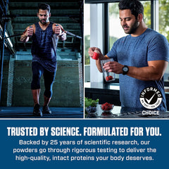 Dymatize batido en desayuno proteico para apoyar metas diarias