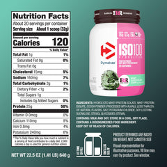 Batido Dymatize ISO100 menta chocolate listo para beber, sabor refrescante y nutritivo